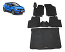 Tapete Borracha Fiat Argo C/ Traseiro Inteiriço+porta-malas Preto Fosco