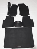 Tapete Borracha Fiat Argo C/ Traseiro Inteiriço+porta-malas Preto Fosco