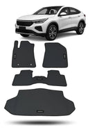 Tapete Borracha Fastback Traseiro Inteiriço E Porta Malas