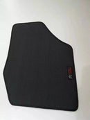 Tapete Borracha C4 Lounge C/ Tras. Inteiriço + Porta-malas Preto Fosco
