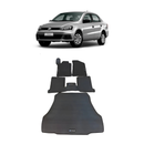 Tapete Borracha Kit Voyage Com Traseiro Com Porta-Malas