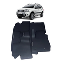 Tapete De Borracha Ecosport Com Tras. Inteiriço + Porta malas